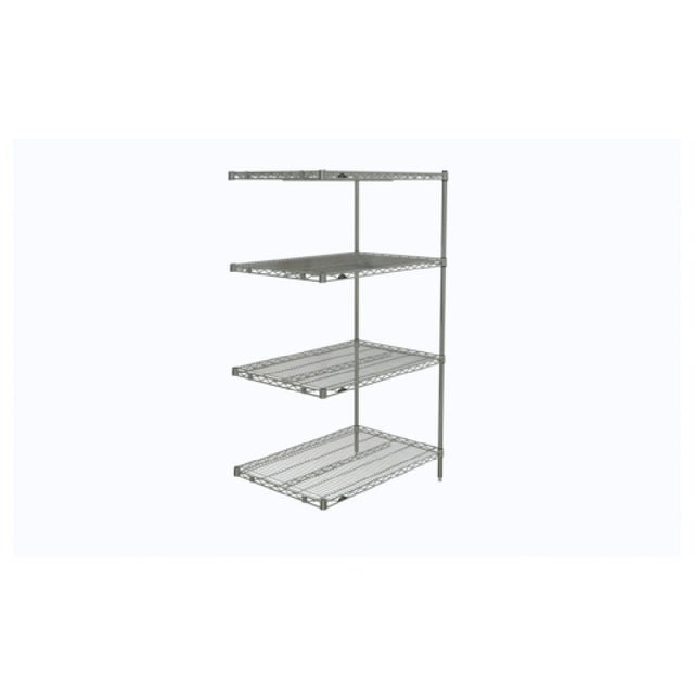 Metro AN536C Super Erecta® Add-On Shelving Unit 36"W X 24"D X 63"H (4) Wire Shelves