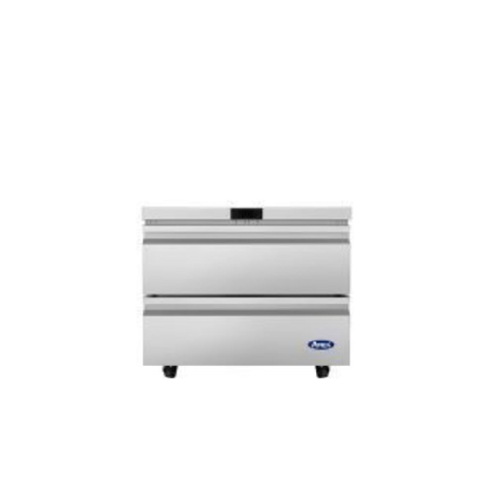 Atosa USA, Inc. AUR36D2 - Undercounter Refrigerator, 9 Cu. Ft., 2 Drawers
