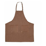 Chef Approved 167BAADJBR Bib Apron 32" X 28" (2) Front Pockets