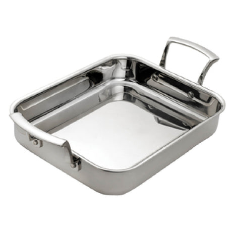 Browne Foodservice 5724176 Thermalloy® Roast Pan 4.6 Qt. (4.35 Liter) 14" X 11-2/5" X 2"