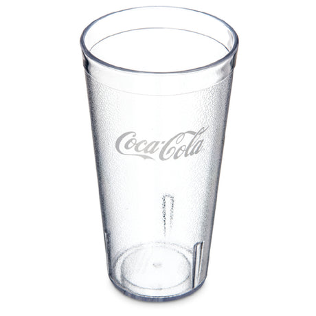 Carlisle 52203550A Carlisle Coca-Cola® Stackable™ Tumbler 20 Oz. (22.30 Oz. Flush Fill)