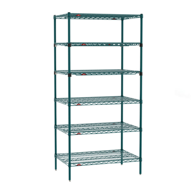 Metro SEZ-243674K3-S-42 Super Erecta® Starter Shelving Unit 36"W X 24"D X 74"H