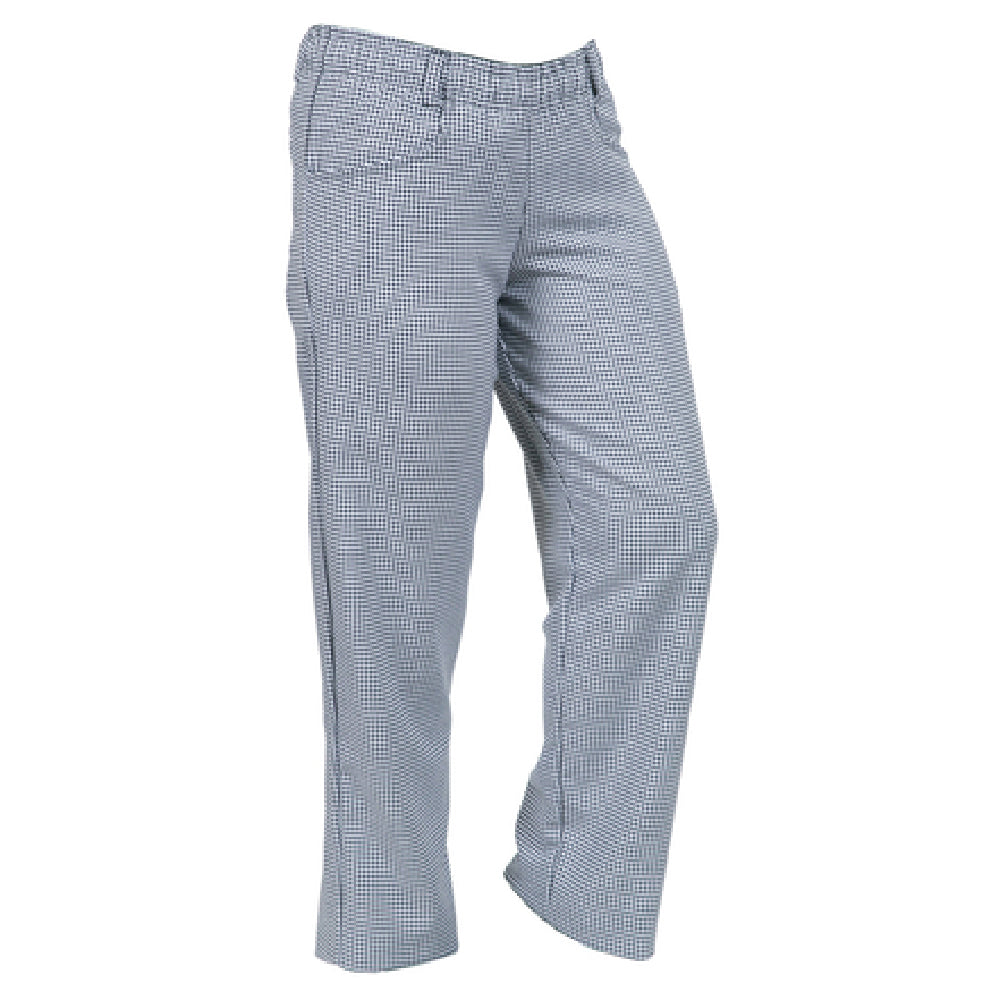 Mercer Culinary M61070HT3X Genesis Women's Chef Pants Elastic Waist Belt Loops