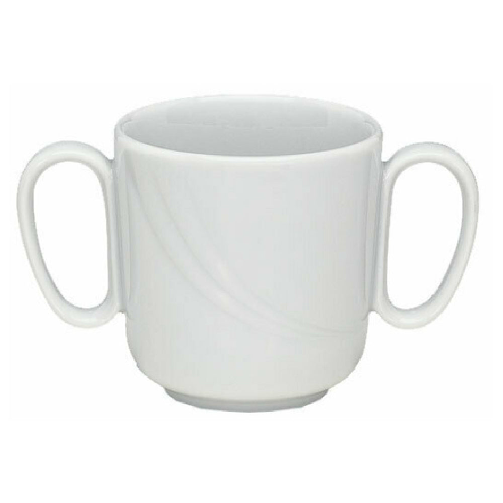 Libbey 9185631 (Formerly Syracuse China) Mug 10-1/2 Oz. (H 3-3/8" T 3-1/4" F 2-1/8")