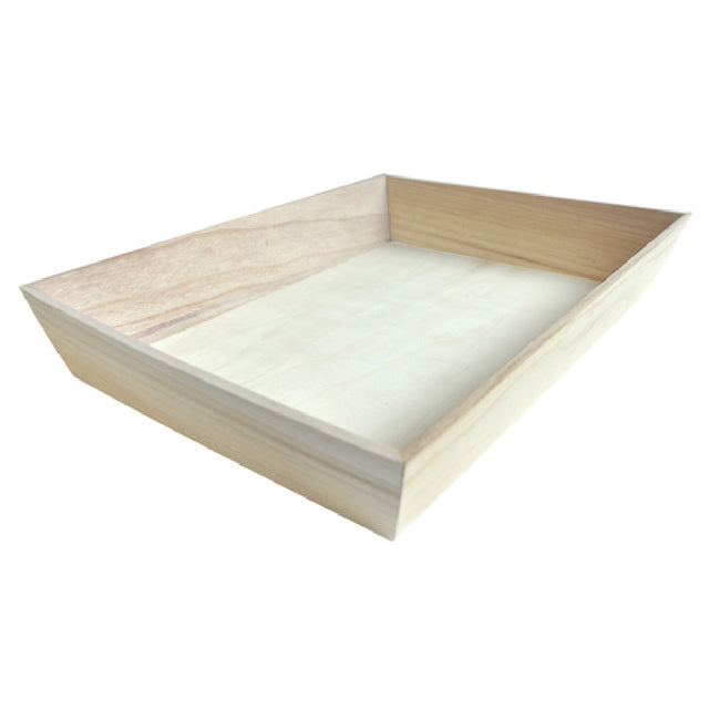 PacknWood 210WOODTRAY40H - Noah40H Tray, 17.9" X 14" X 3", Rectangle