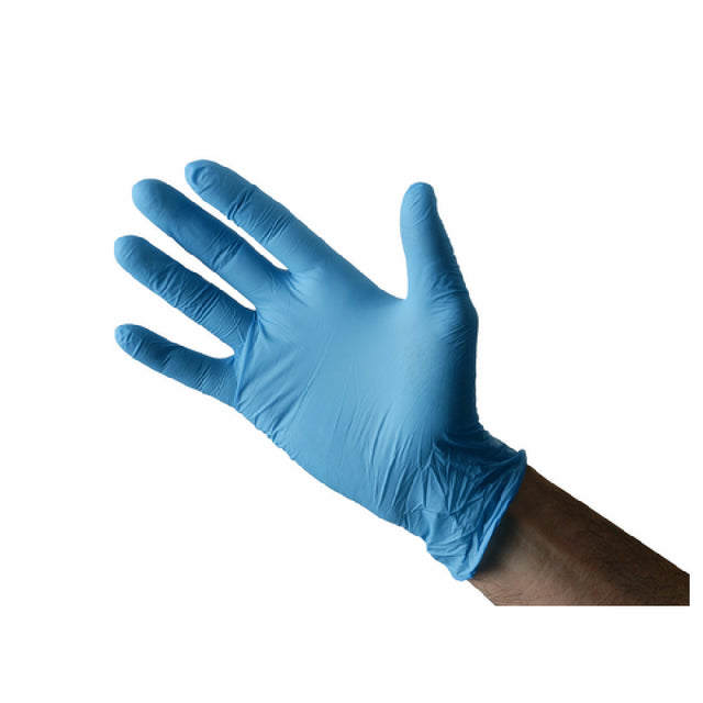 VacMaster DN3010M Maxx Wear Blue Nitrile Disposable Glove Medium Size 4 Mil