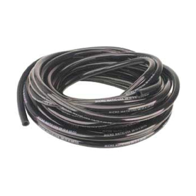 Micro Matic 550B600 3/8" I.D. Black Vinyl Hose 50' Coil