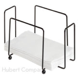 Hubert 61242 - Napkin Holder, 9-1/8"L X 5-1/8"W X 5"H, Rectangular