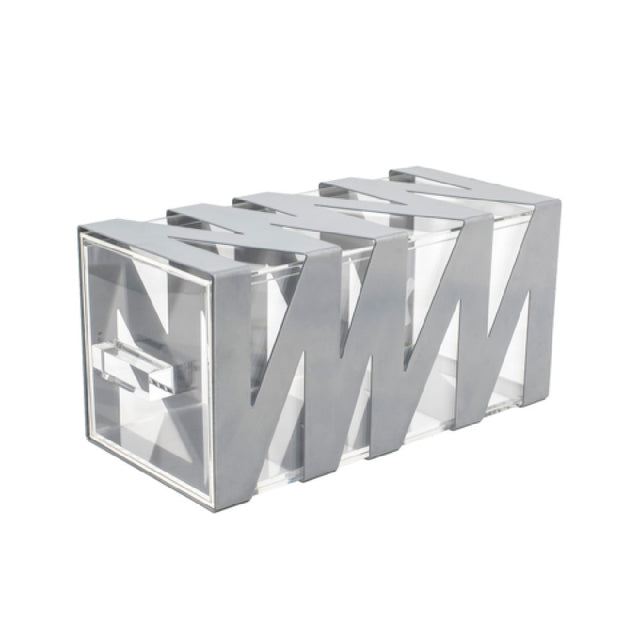 FOH BHO085SII20_ B³ Buffet Building Blocks® Zig Zag Housing/Drawer Set Of 26-1/4"W X 6-1/4"D X 13"H