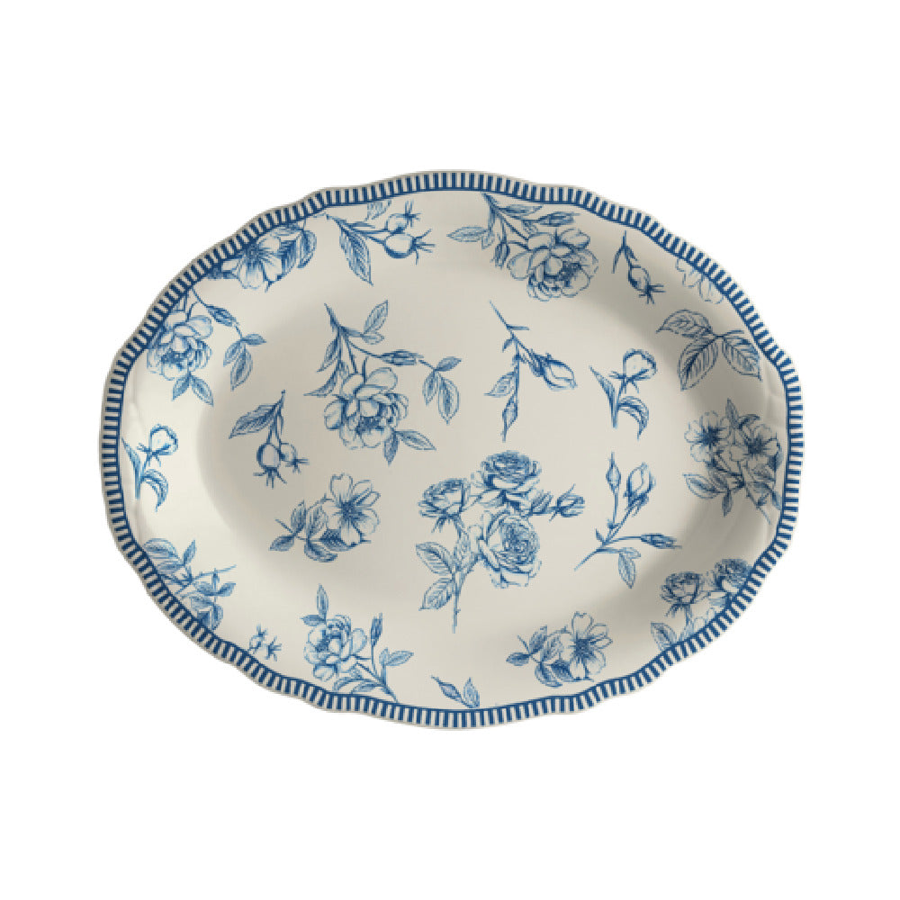 Steelite HL52763884 Oval Platter 12.625" X 9.75" Carolyn