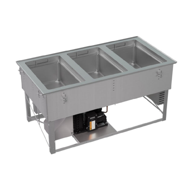 Vollrath FC-HCF-03208-AD Hot/Cold/Frozen Food Well Unit Drop-in 3-well