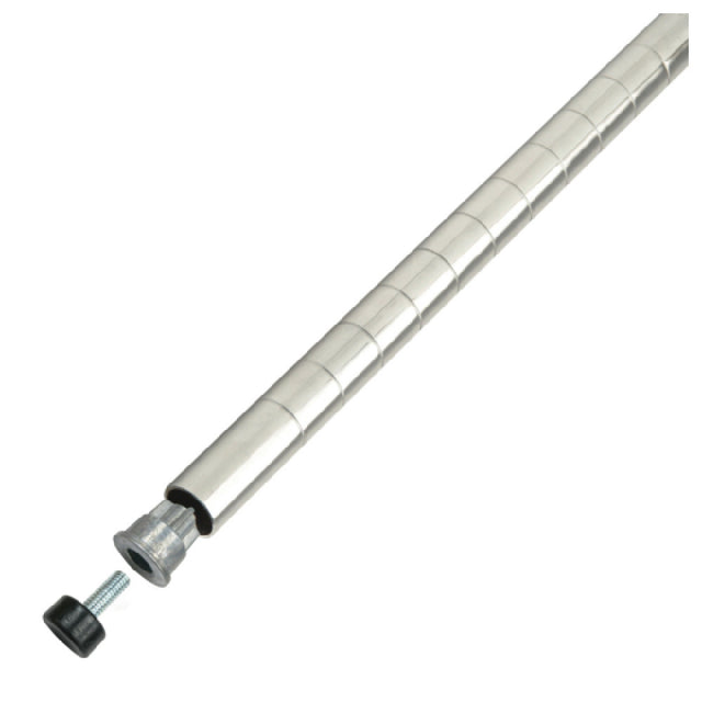 Winco VC-27P Wire Shelf Post Chrome Plated 27"