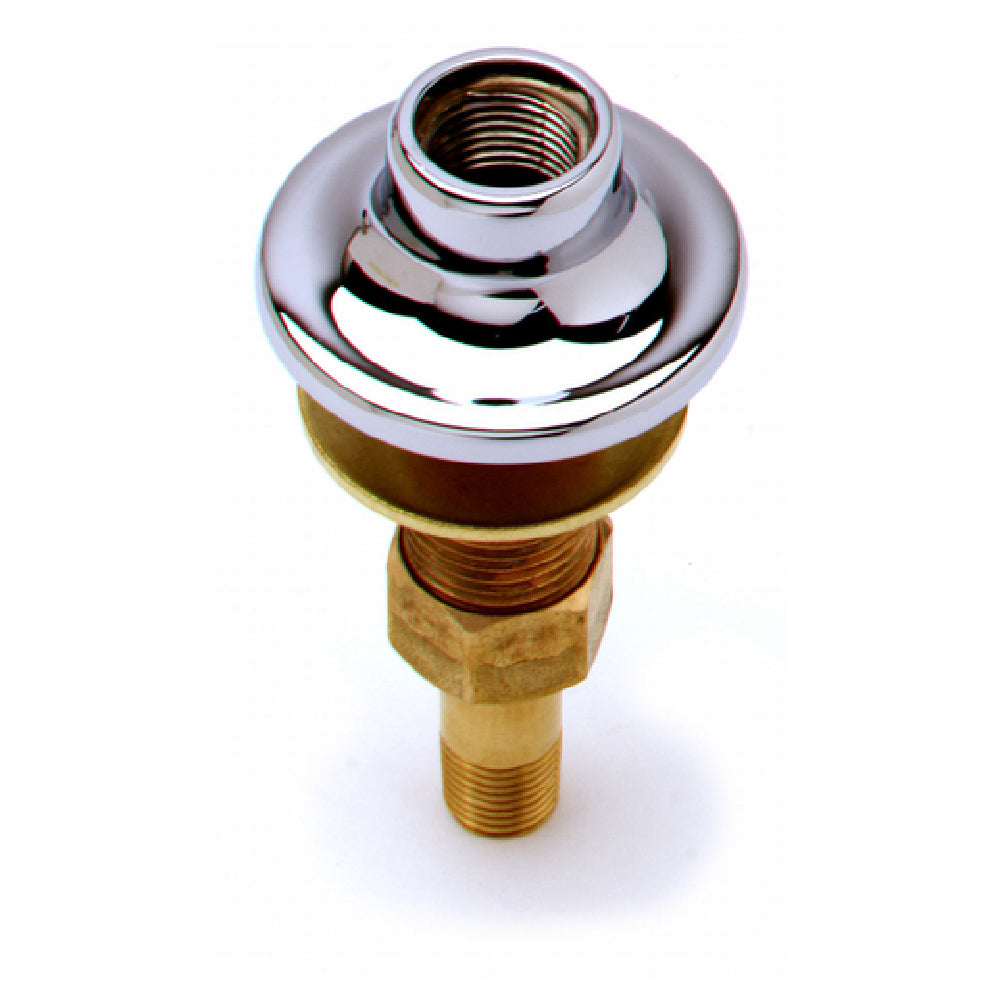 T&S Brass B-0430 Horizontal Swivel Base 1/2" Shank With 1/4" IPS Tailpiece Fits Any T & S Rigid Gooseneck