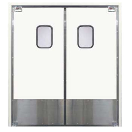 Curtron SPD-30-L-DBL-5496 Service-Pro® Series 30 Double Swinging Door 54” X 96”