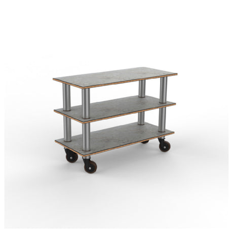 Steelite MGCMSX02GSXH - Modular Creative Extension Unit Grey Brushed Stainless Steel