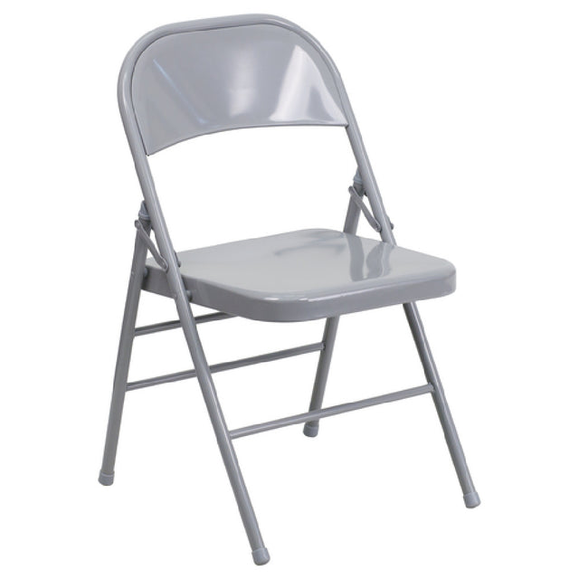 Flash Furniture HF3-MC-309AS-GY-GG Hercules Series Folding Chair 300 Lb. Weight Capacity