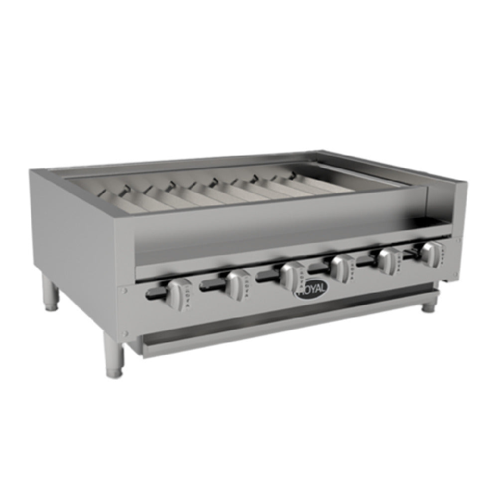 Royal Range Of California RSKTB-36_NAT Kabob Broiler Gas Countertop