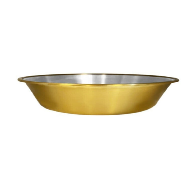 Spring USA 371-90-28 - Gold Accent Insert For Ironlite, Ambassador, Venice 4 Qt Buffet Chafer Dish