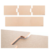 Epicurean 629-481201 Epicurean Stock Puzzle Board 48" X 12" X 3/8" In Natural