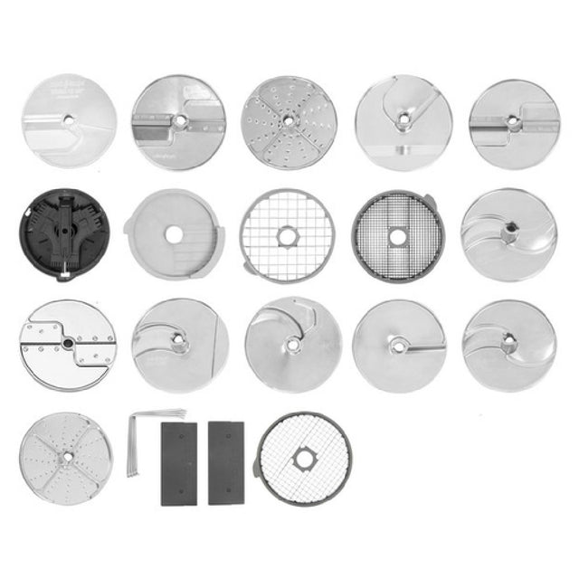 Robot Coupe LP16DISC LP16 Disc Package (16) Disc Package Includes: (3) Slicing Discs (3/64" 5/64" 5/32")