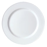 Steelite 11010210 Slimline Plate 10" Dia. Round