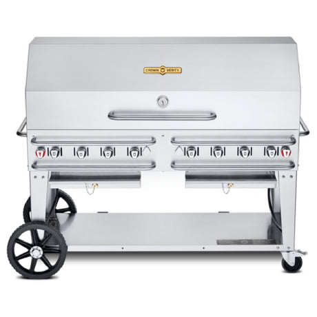 Crown Verity CV-RCB-60-1RDP-SI-BULK Pro Series Grill LP Gas 69"L X 28"D