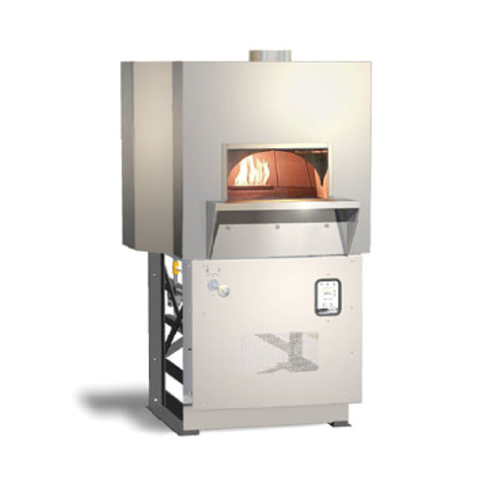 Wood Stone WS-MS-4-RFG-IR Mt. Chuckanut Stone Hearth Oven Radiant Gas Flame In Dome And Infrared Burner Under Hearth
