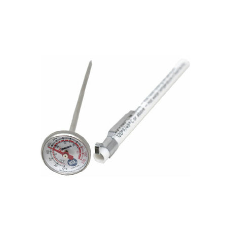 Omcan 47200 Pocket Thermometer 0°F To 220°F (-10°C To 100°C) Dual 1" Dia. Dial