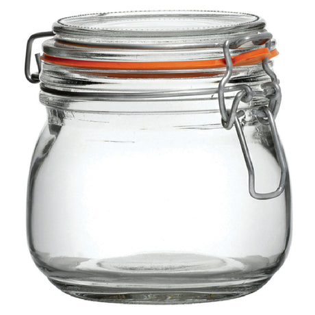 Tableware Solutions USA N210960 Preserving Jar 16-9/10 Oz. (0.50 L) 3-3/5" Dia. X 4-1/10"H