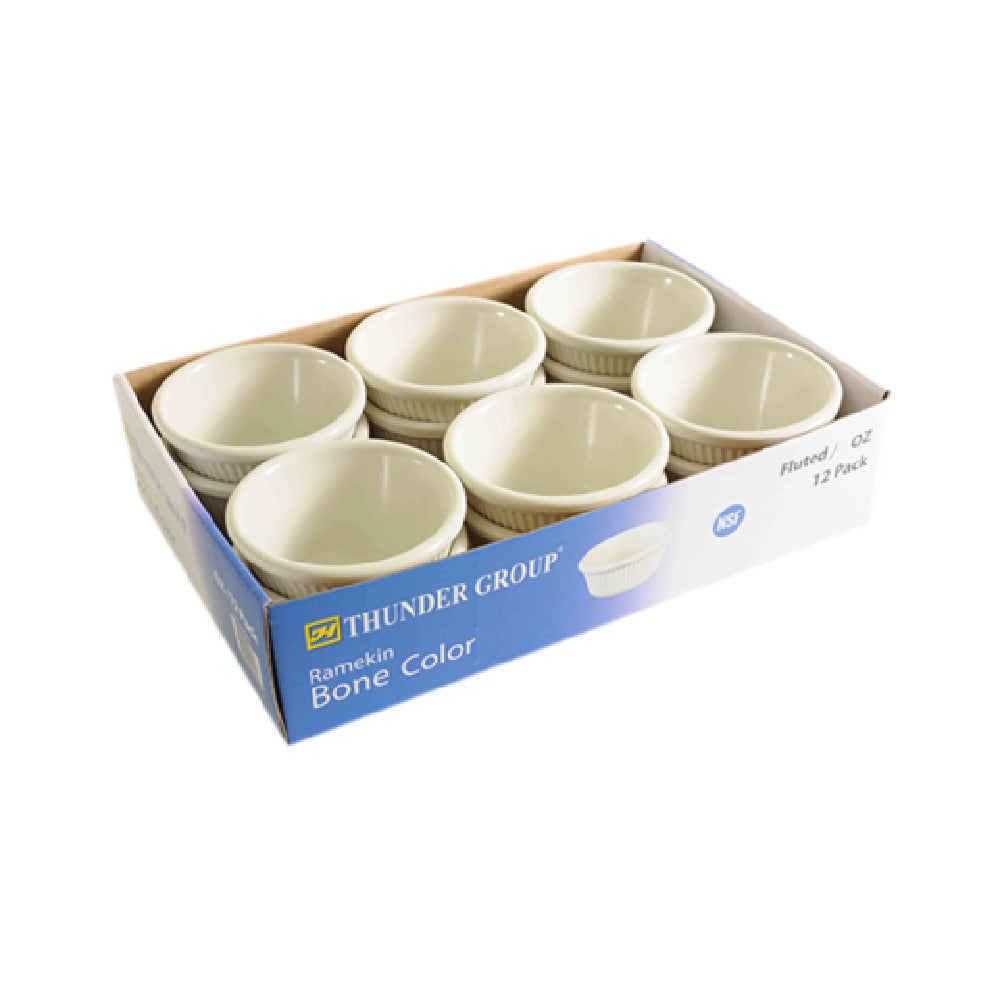 Thunder Group ML531B1R Ramekin 3 Oz. Capacity 3-1/8" Dia.