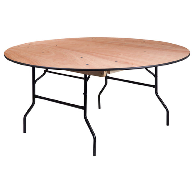 Flash Furniture YT-WRFT66-TBL-GG Folding Banquet Table 66" Dia. X 30"H Seats Up To 9 Adults