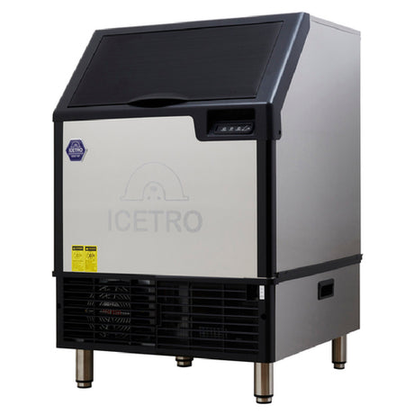 Icetro IU-0170-AC Undercounter Ice Maker With Bin Cube-style Air-cooled