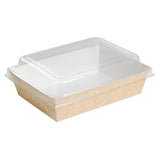 PacknWood 210PAN850 - Salad Box, 28 Oz., 9" X 6.5" X 1.5"