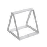 American Metalcraft DWRW5 Display Wedge Rubberized White