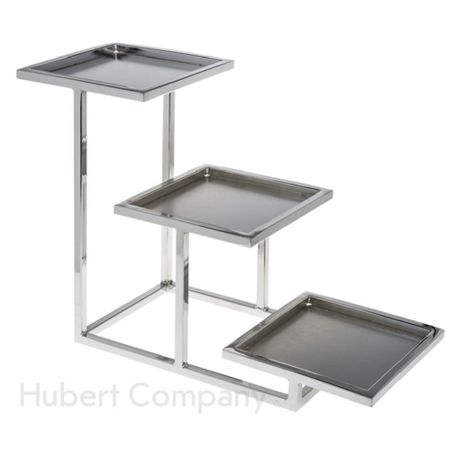 Hubert 30242 - Cerve Collection Bowl Stand, 3-tier, 8"L X 20-1/2"W X 14"H