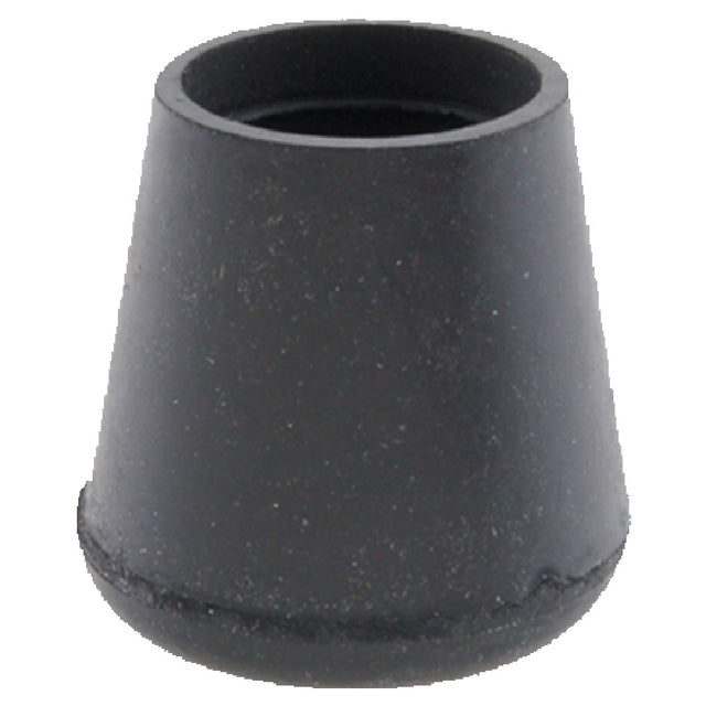 Franklin Machine Products 121-1140 Crutch Tip For 1" OD Tubing Black Rubber