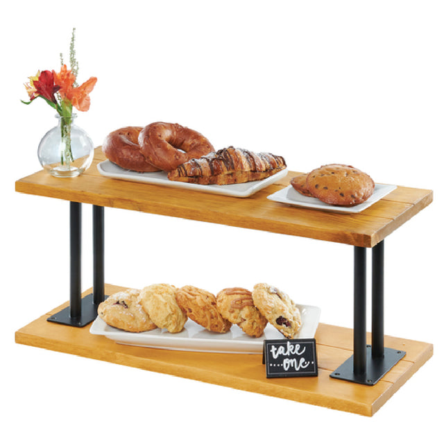 Cal Mil 3473-99 Madera Riser 24"W X 10"D X 12"H (2) Shelves