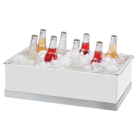 Cal Mil 3005-12-55 Luxe Ice Housing 12-1/4"W X 20-1/4"D X 6-1/4"H Polycarbonate Bin