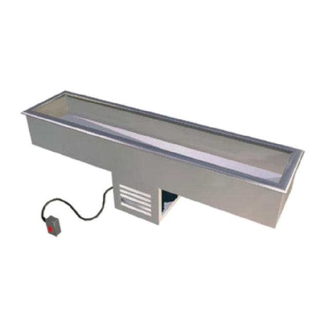 Duke ADI-2MSL Slimline Cold Food Drop-In Unit Refrigerated Cold Pan 48-1/4" Long