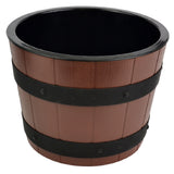 Bauscher Hepp BBS353 - Gourmet Barrel Bowl Set, 6 Qt., Includes: (1) 10-1/2" Dia. X 7-3/4"H Brown ABS Bowl