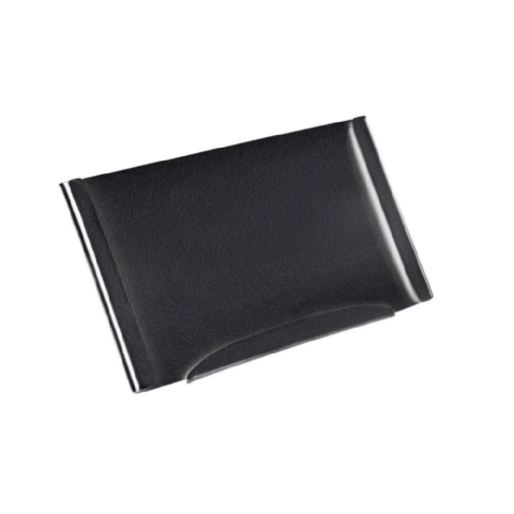 Steelite DW07372BK - Card Holder Open 33 Degrees Black, 3.875" X 2.375", Buffet Accessories