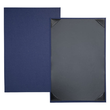 Risch LINEN-1V 11X17 Linen Hardback Menu Cover (specify Color) 11" X 17" 1 View