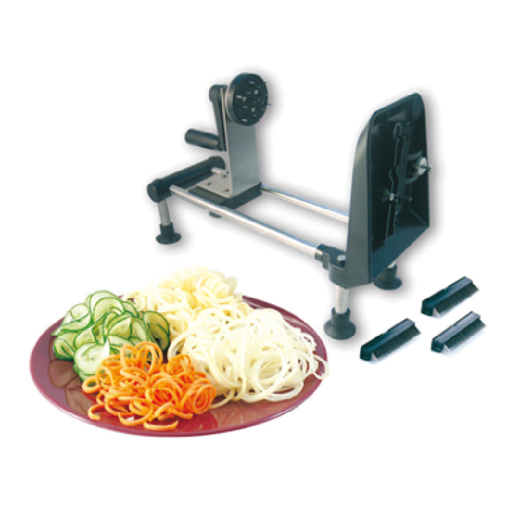 Matfer 215131 Le Rouet Wheel Vegetable Slicer 14-1/2"L X 5-1/2"W X 10"H With Fixing Clamps