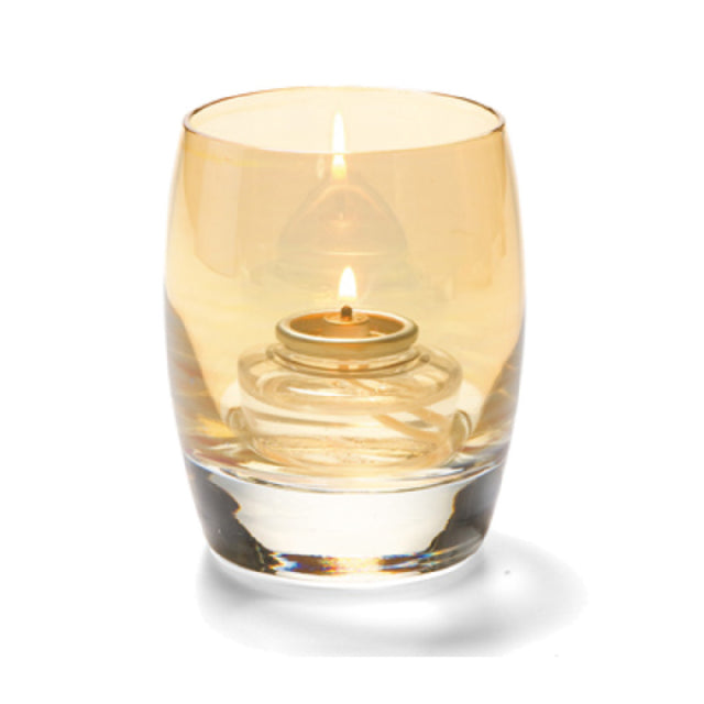 Hollowick 6404G Contour™ Votive 3-3/4"H X 3" Dia. Glass