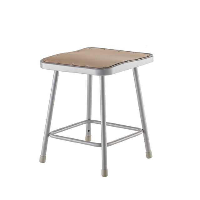 National Public Seating 6318 NPS® Steel Stool 300 Lb. Weight Capacity 18"H