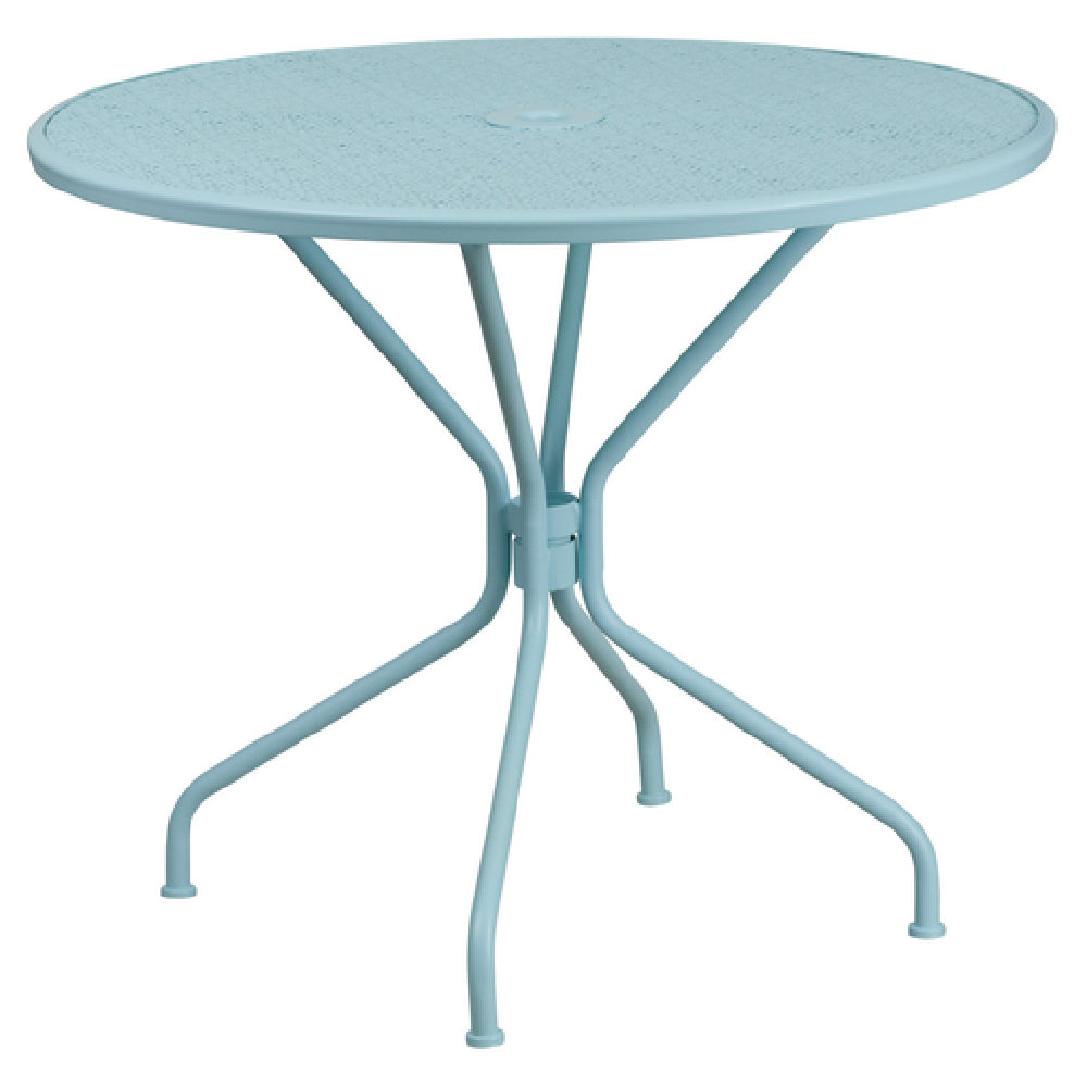 Flash Furniture CO-7-SKY-GG Patio Table 35-1/4" Dia. X 28-3/4"H Round