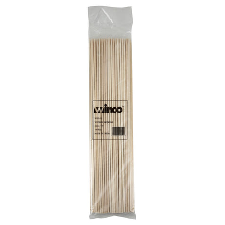 Winco WSK-12 Skewers 12" Bamboo (100 Pieces Per Bag Qty Break = 30 Bag)