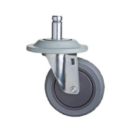 1880 Hospitality FTPRCST5C Focus Foodservice Individual Caster 5" Dia. Swivel Stem With Bumper