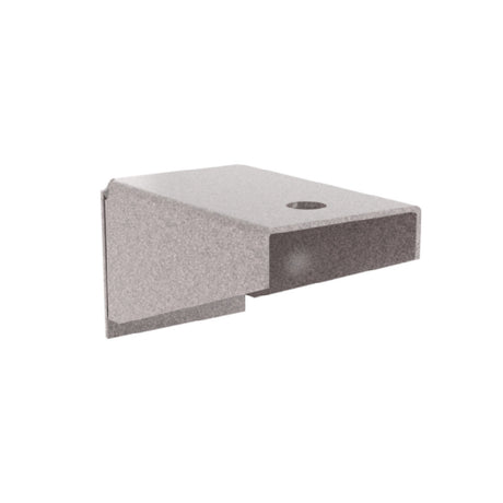 Metro BESK4 Super Erecta® End Bracket Metroseal Gray Epoxy-coated Corrosion-resistant Finish With Microban® Antimicrobial Protection