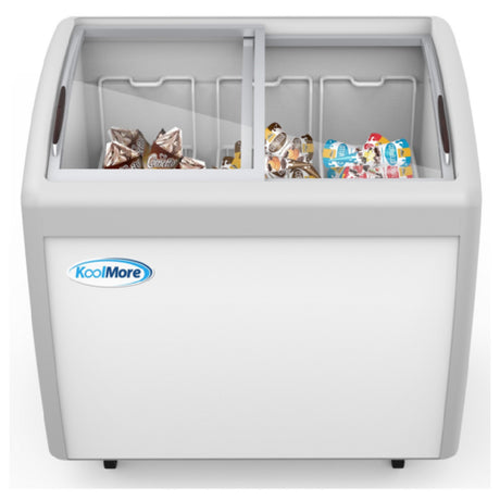 Koolmore MCF-9C Ice Cream Display Chest Freezer 40" 9 Cu. Ft. Capacity